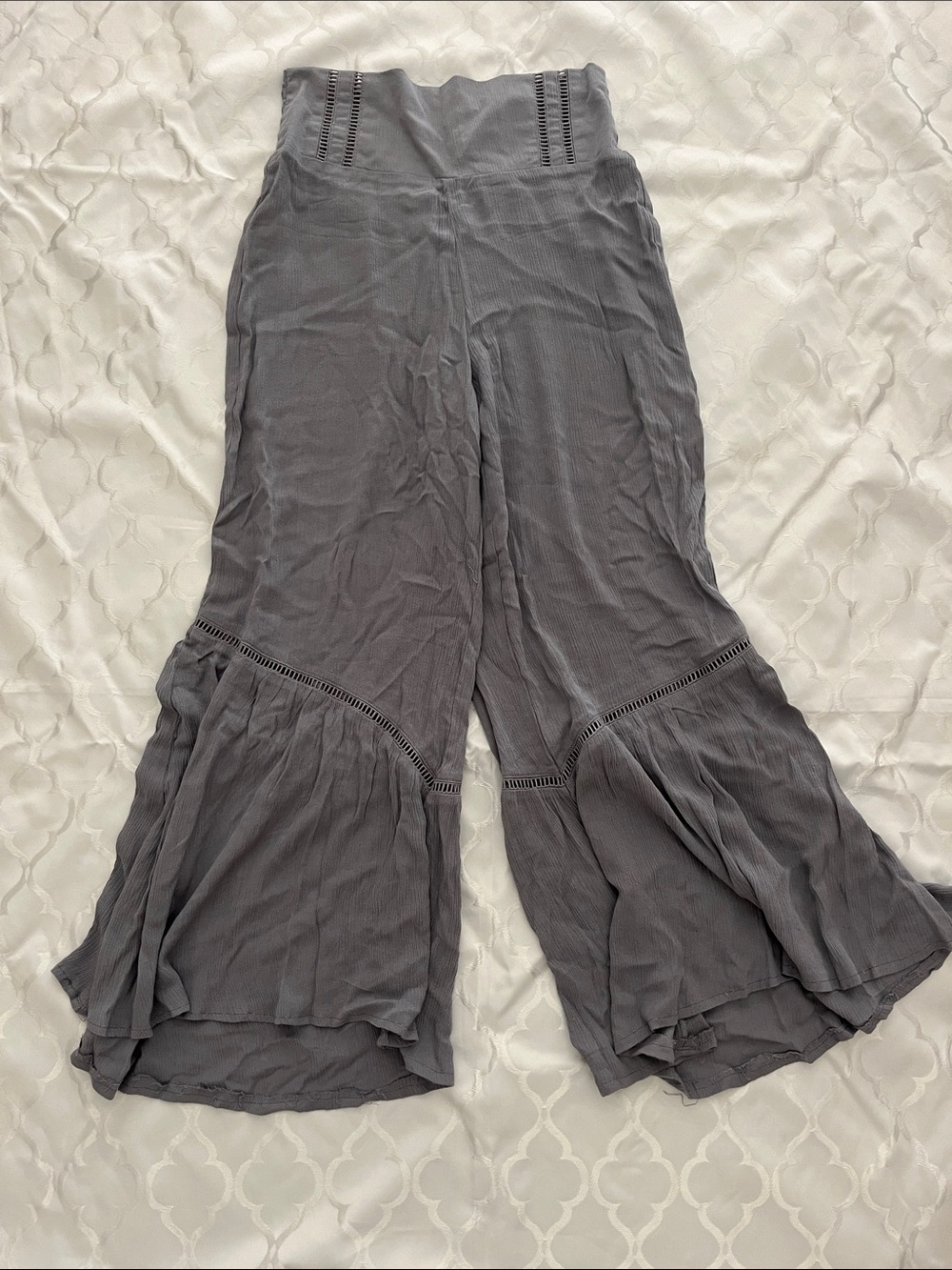 Wide Leg Pull on Pants